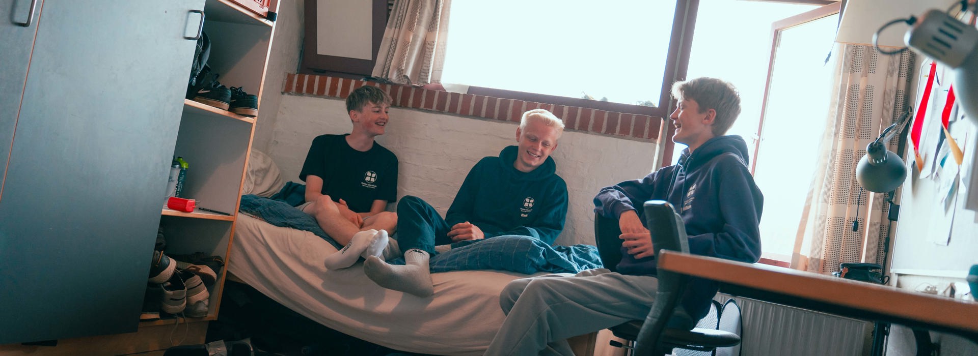 Tre drenge på værelset